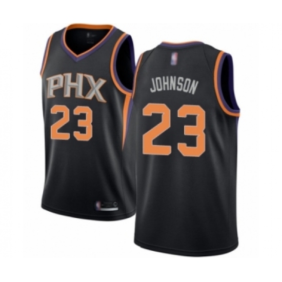 Women's Phoenix Suns #23 Cameron Johnson Swingman Black Basketball Jersey Statement Edition - Ujersey
