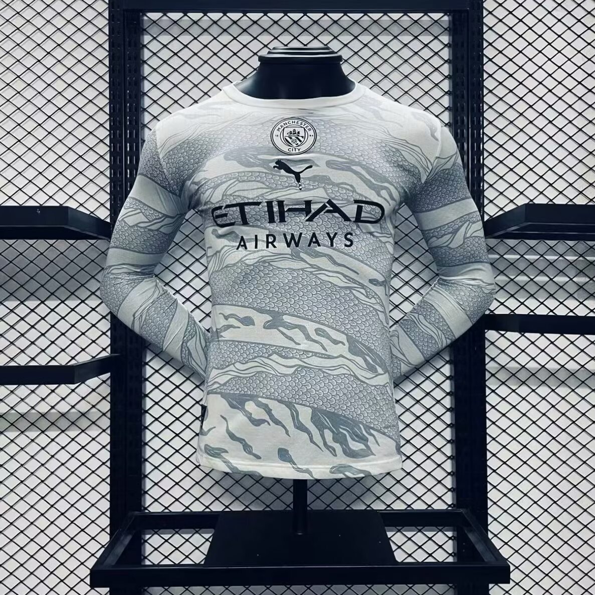 Manchester City  Dragon Special Edition Long Sleeve Football Jersey Shirt 2024/25