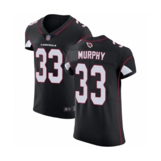 Men's Arizona Cardinals #33 Byron Murphy Black Alternate Vapor Untouchable Elite Player Football Jersey - Ujersey