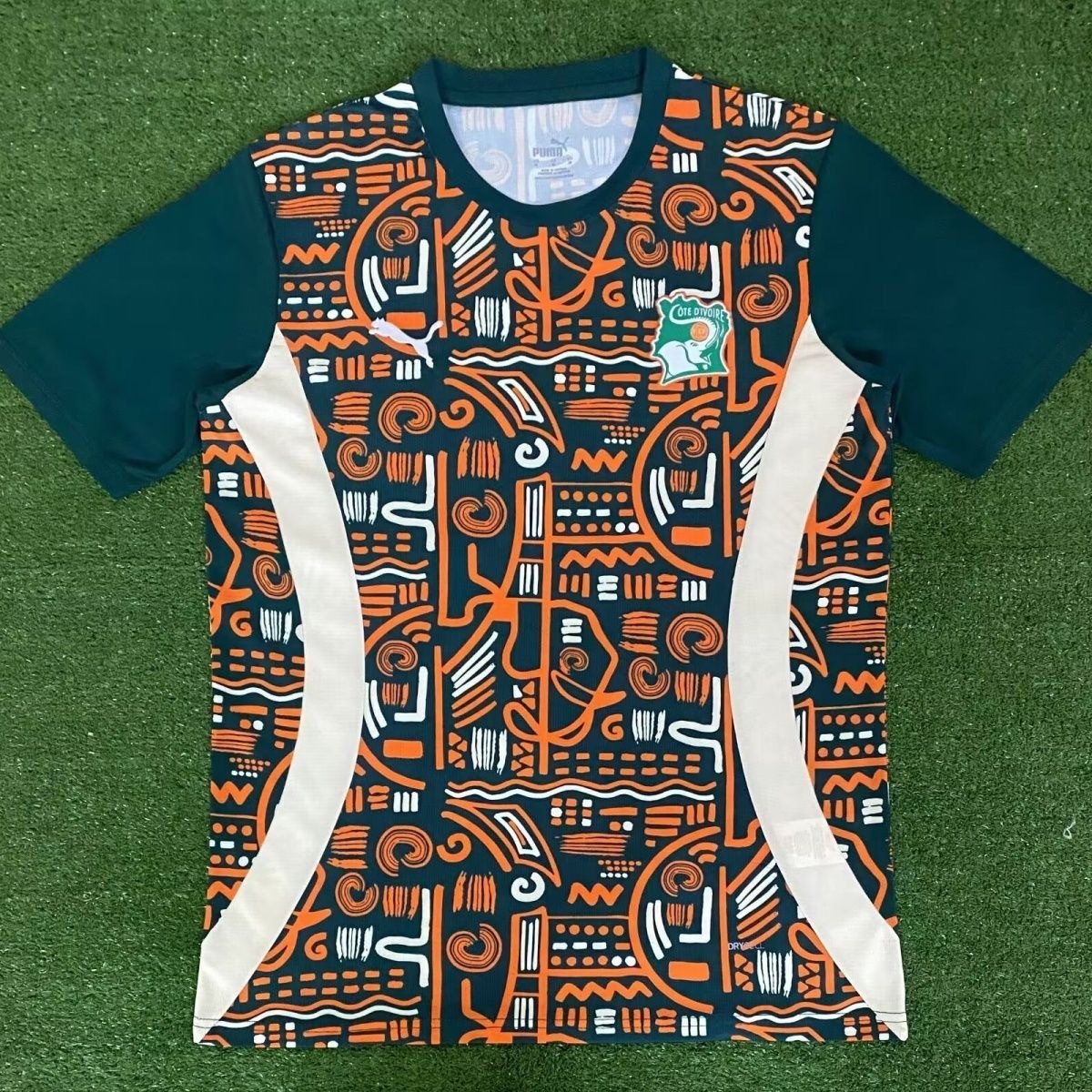 Côte d'Ivoire Soccer Jersey Training Custom Shirt 2025 - U-jersey