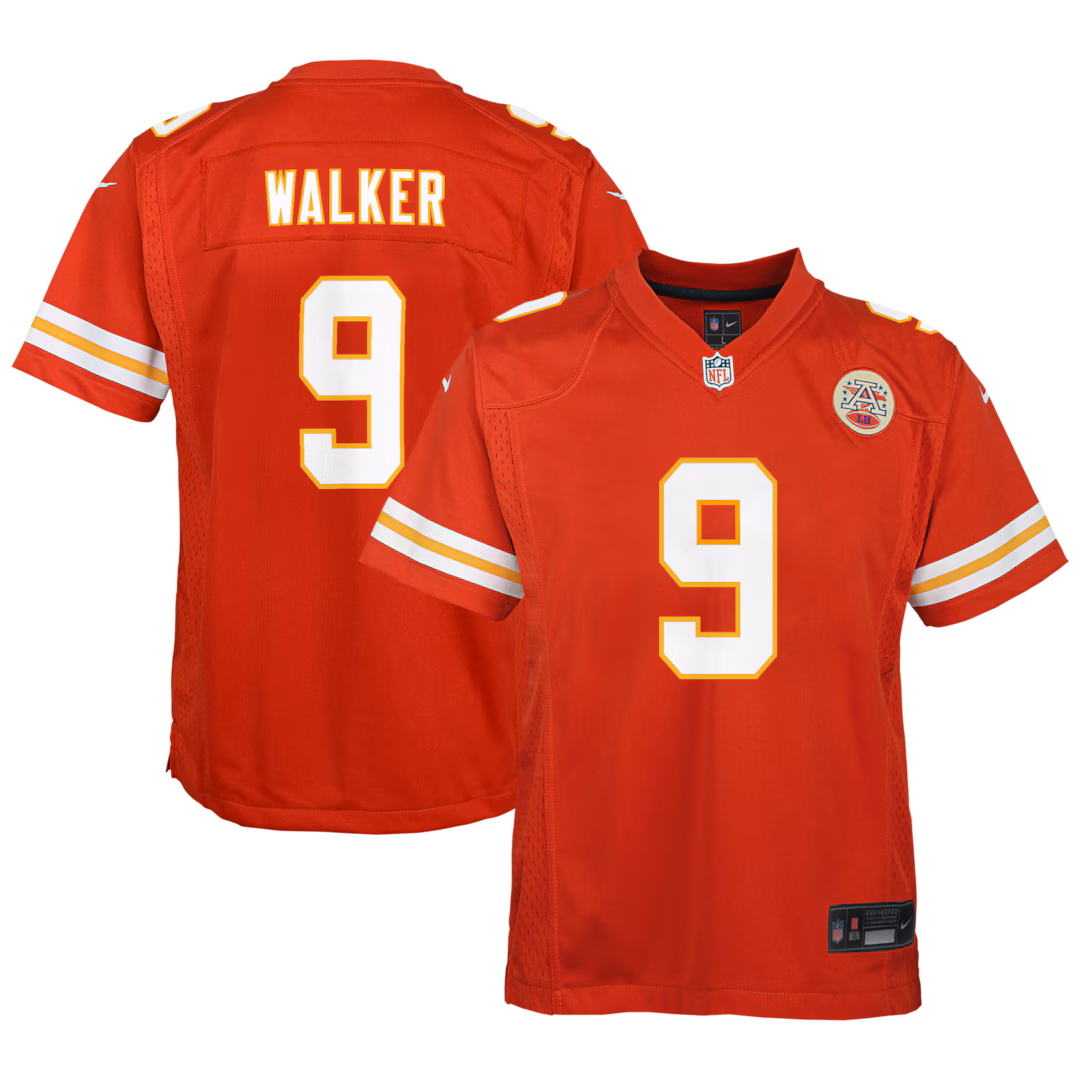 Youth Kansas City Chiefs Kenneth Walker III Nike Red Game Jersey - Ujersey