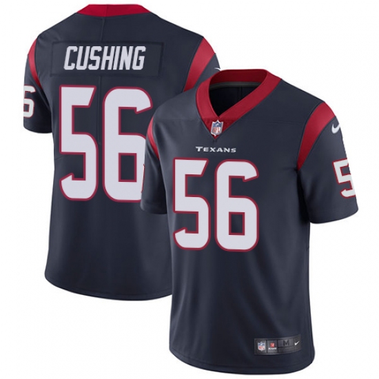Youth Nike Houston Texans #56 Brian Cushing Limited Navy Blue Team Color Vapor Untouchable NFL Jersey - Ujersey