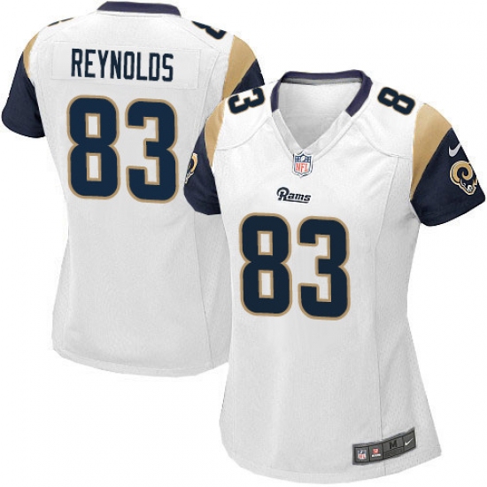 Women's Nike Los Angeles Rams #83 Josh Reynolds Game White NFL Jersey - Ujersey