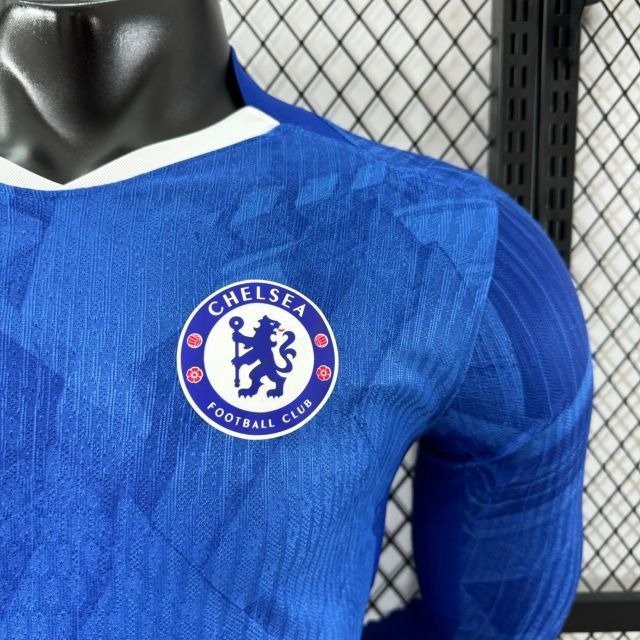 Chelsea Football Jersey Home Long Sleeve Shirt 2025/26 - U-jersey