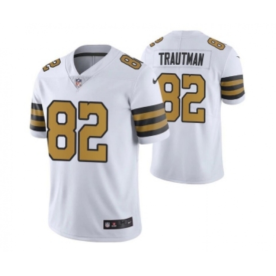 Men's New Orleans Saints #82 Adam Trautman Color Rush Stitched Jersey - Ujersey