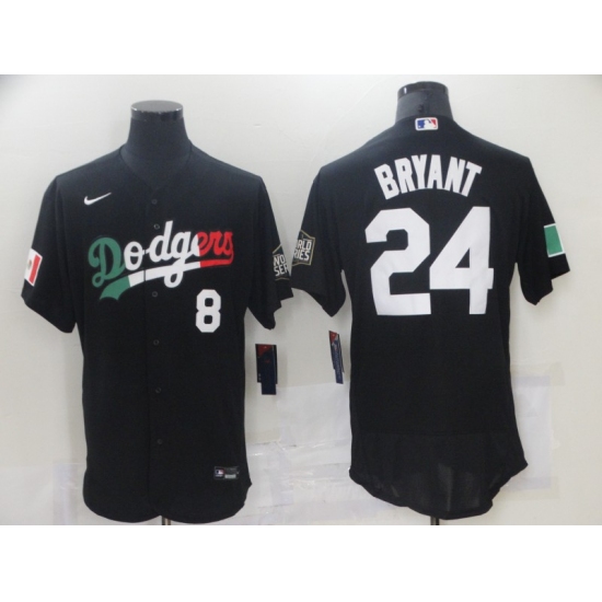 Men's Nike Los Angeles Dodgers #24 Kobe Bryant Black Authentic Realtree Collection Jersey - Ujersey