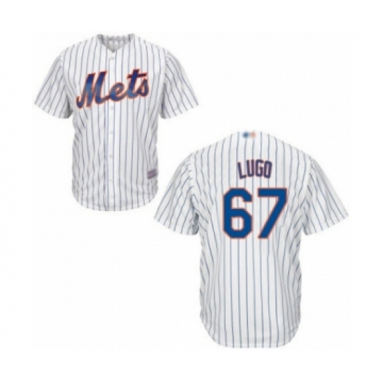 Youth New York Mets #67 Seth Lugo Authentic White Home Cool Base Baseball Player Jersey - Ujersey