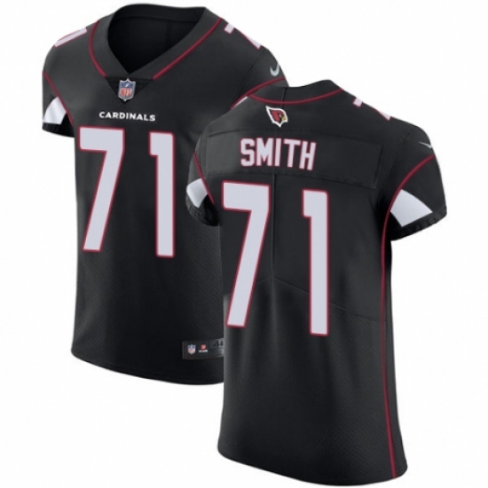 Men's Nike Arizona Cardinals #71 Andre Smith Black Alternate Vapor Untouchable Elite Player NFL Jersey - Ujersey