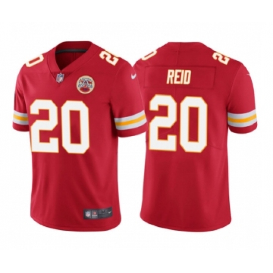 Men's Kansas City Chiefs #20 Justin Reid Red Vapor Limited Football Jersey - Ujersey