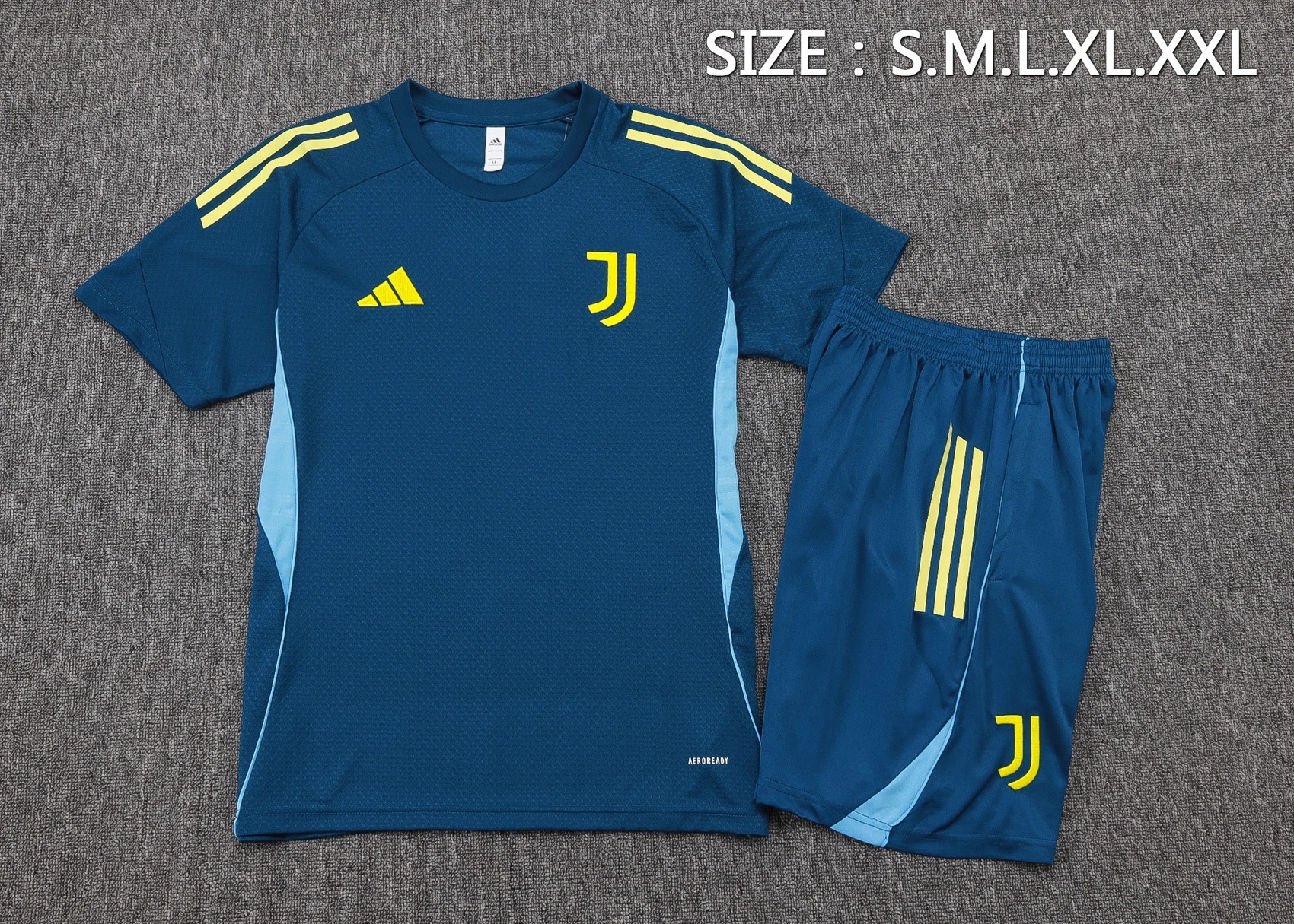 Juventus Training Jersey Kit Blue 2025/26 - U-jersey