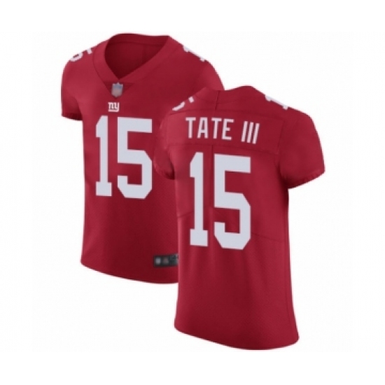 Men's New York Giants #15 Golden Tate III Red Alternate Vapor Untouchable Elite Player Football Jersey - Ujersey