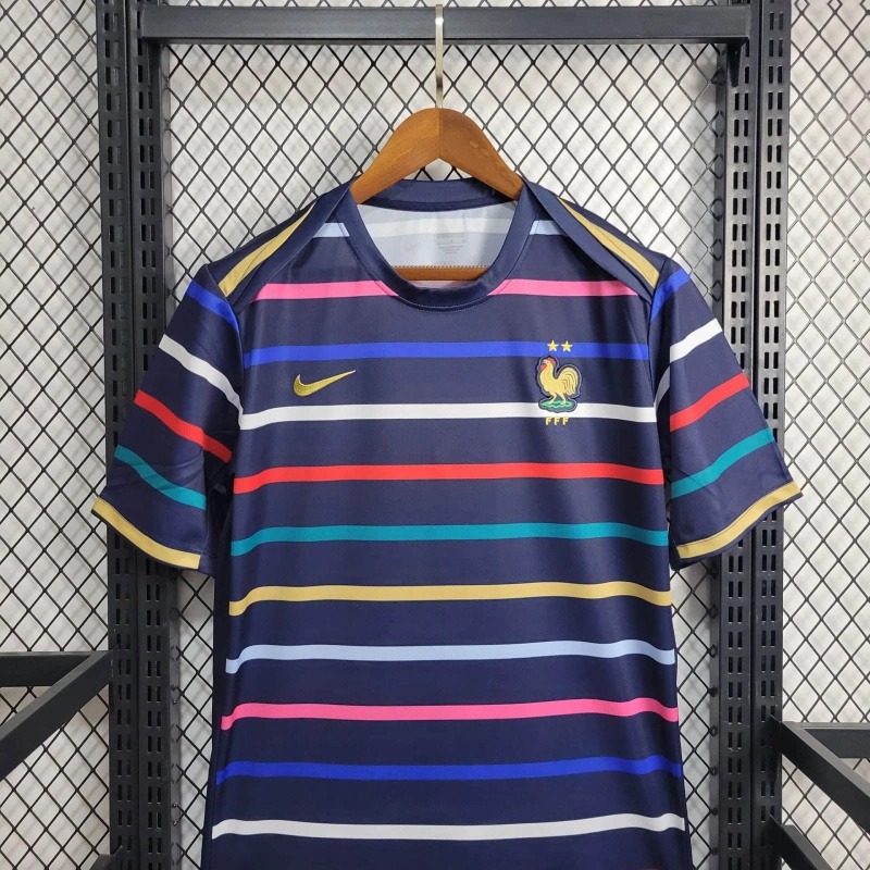 France Soccer Jersey Training Custom Shirt 2024 - ujerseystore
