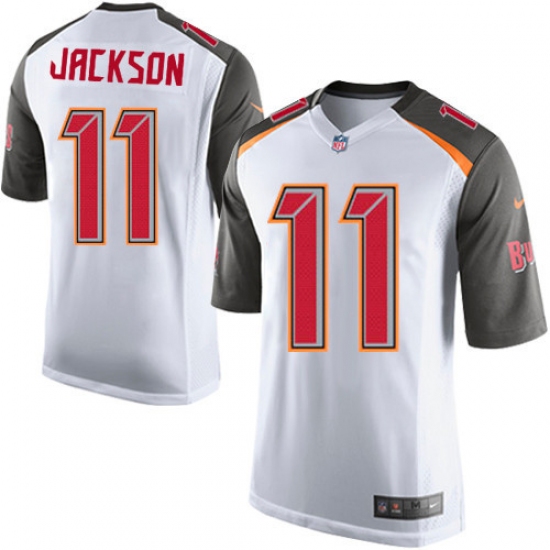 Men's Nike Tampa Bay Buccaneers #11 DeSean Jackson Game White NFL Jersey - Ujersey