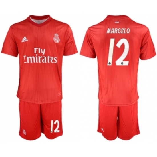 Real Madrid #12 Marcelo Third Soccer Club Jersey
