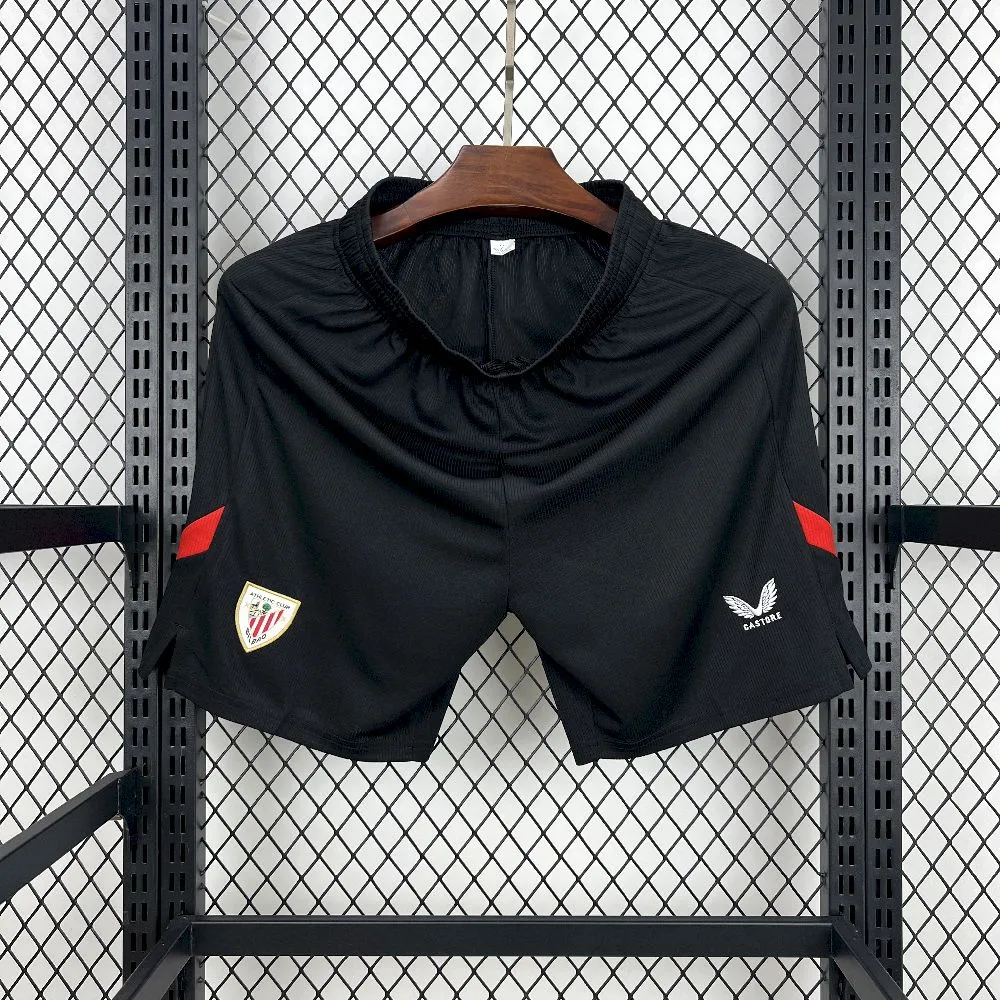 Athletic Club de Bilbao Soccer Jersey Home Custom Shorts 2025/26 - U-jersey