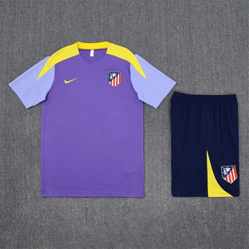 Atletico Madrid Training Jersey Kit Purple 2025/26 - Ujersey NHL