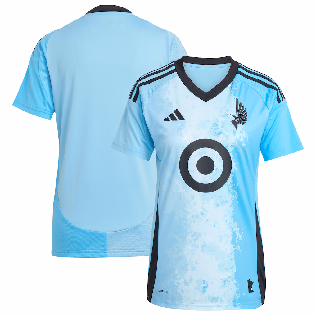 Women's Minnesota United FC adidas Blue 2025 CONVERGENCE Replica Jersey - Ujersey