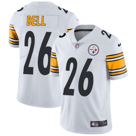 Men's Nike Pittsburgh Steelers #26 Le'Veon Bell White Vapor Untouchable Limited Player NFL Jersey - Ujersey