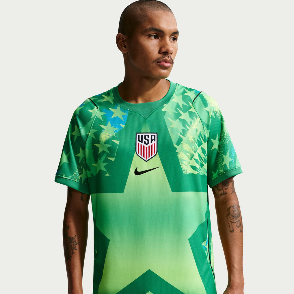 Men's Nike USMNT 2026 Goalkeeper Stadium Jersey - Ujersey