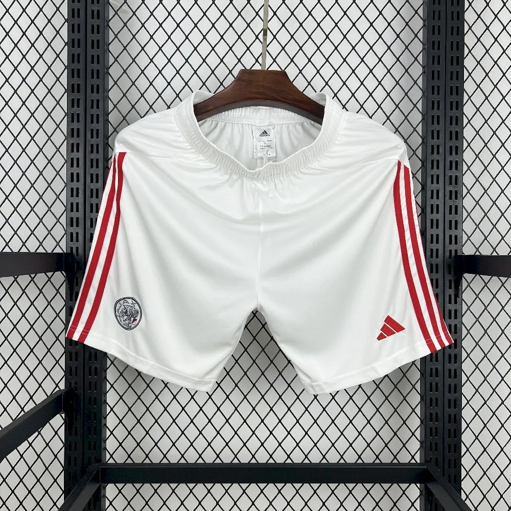 Ajax Football Jersey Home Custom Shorts 2025/26 - ujerseystore