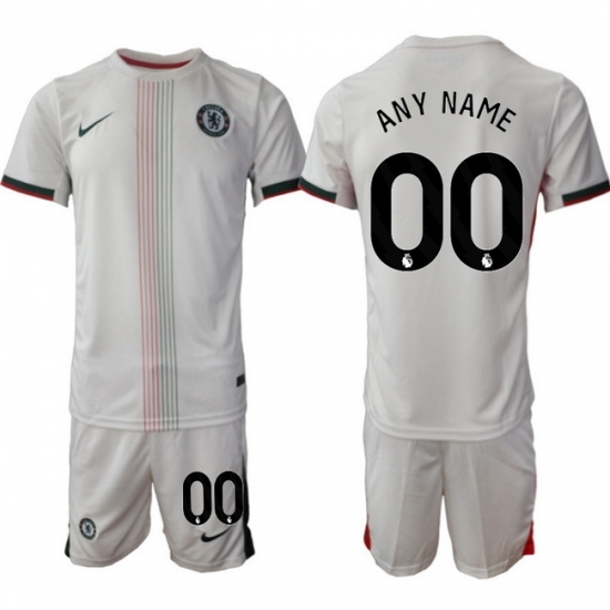 Men Chelsea 2026 Soccer Jerseys White CUSTOM - Ujersey