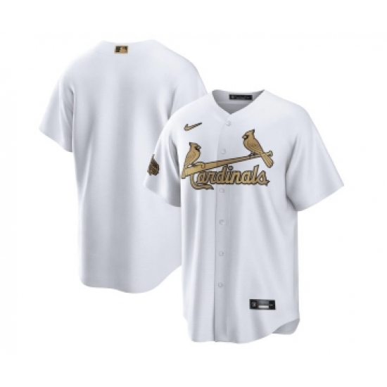 Men's St. Louis Cardinals Blank White 2022 All-Star Cool Base Stitched Baseball Jersey - Ujersey