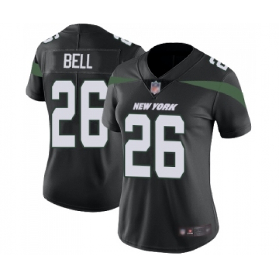 Women's New York Jets #26 Le Veon Bell Black Alternate Vapor Untouchable Limited Player Football Jersey - Ujersey