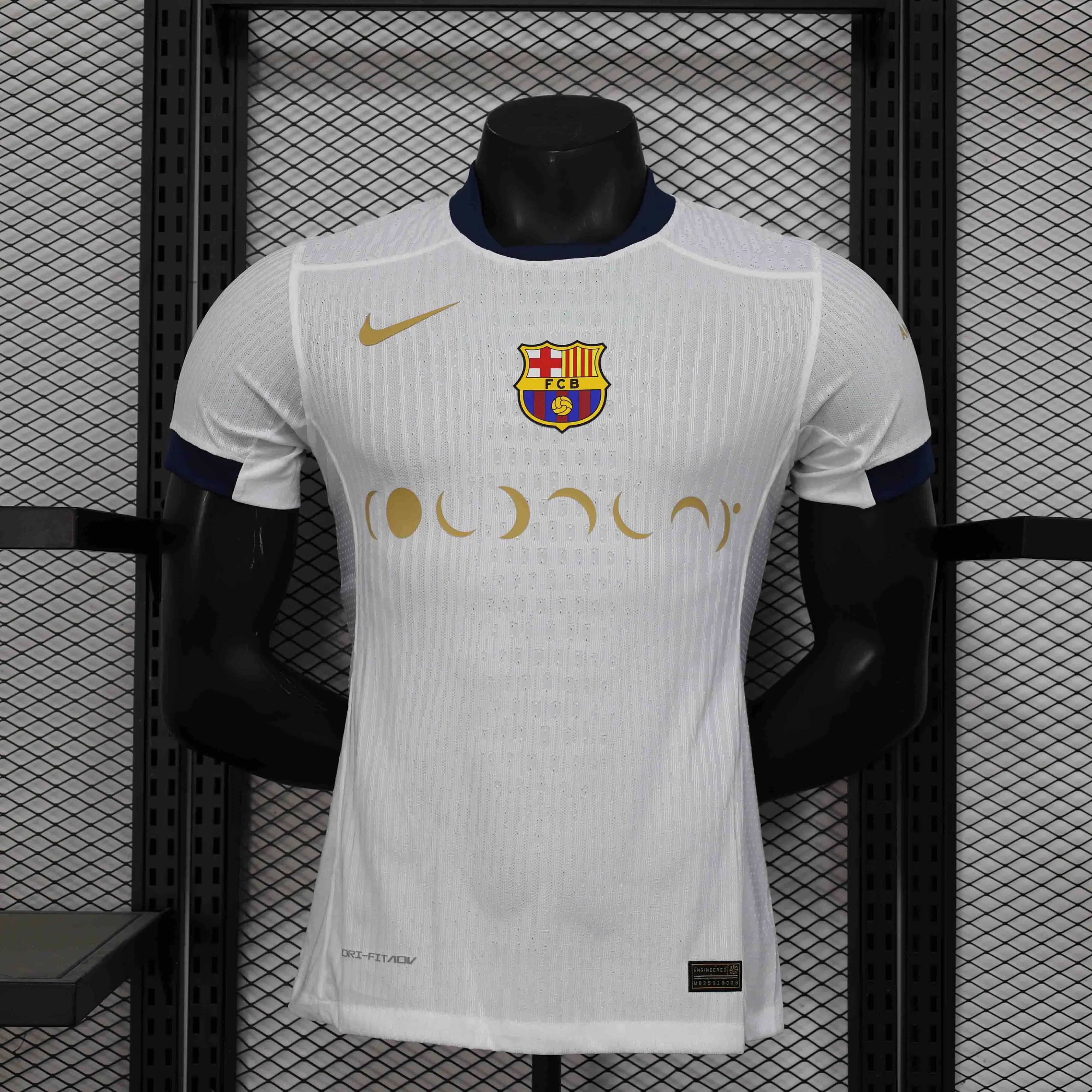 Football Jersey Barcelona x Coldplay Joint White Special Edition Shirt 2024/25 - Ujersey NHL