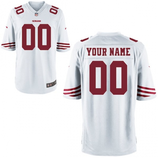 Nike San Francisco 49ers Custom Youth Game Jersey - Ujersey