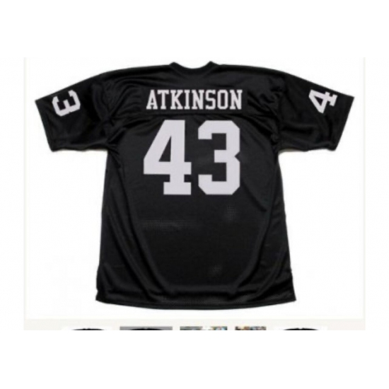 Men's Las Vegas Raiders #43 George Atkinson Black Vapor Untouchable Stitched Football Jersey - Ujersey