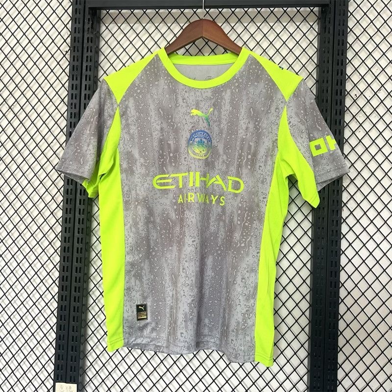 Manchester City Third Away Football Jersey Custom Shirt 2025/26