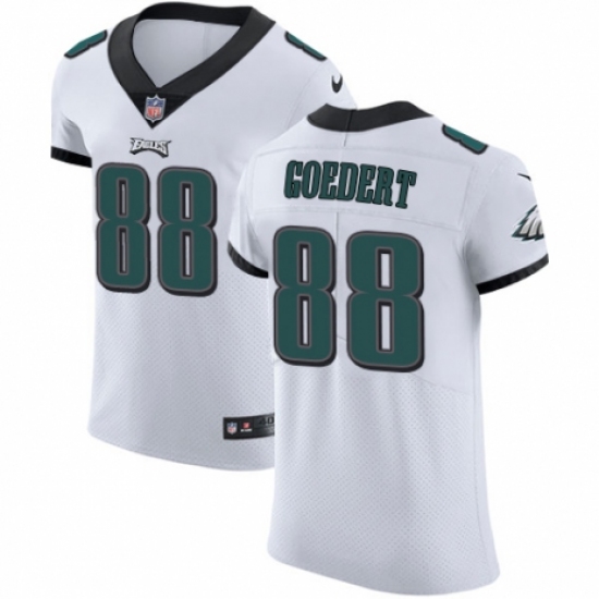 Men's Nike Philadelphia Eagles #88 Dallas Goedert White Vapor Untouchable Elite Player NFL Jersey - Ujersey