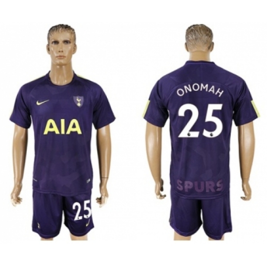 Tottenham Hotspur #25 Onomah Sec Away Soccer Club Jersey