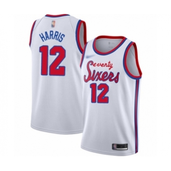 Youth Philadelphia 76ers #12 Tobias Harris Swingman White Hardwood Classics Basketball Jersey - Ujersey