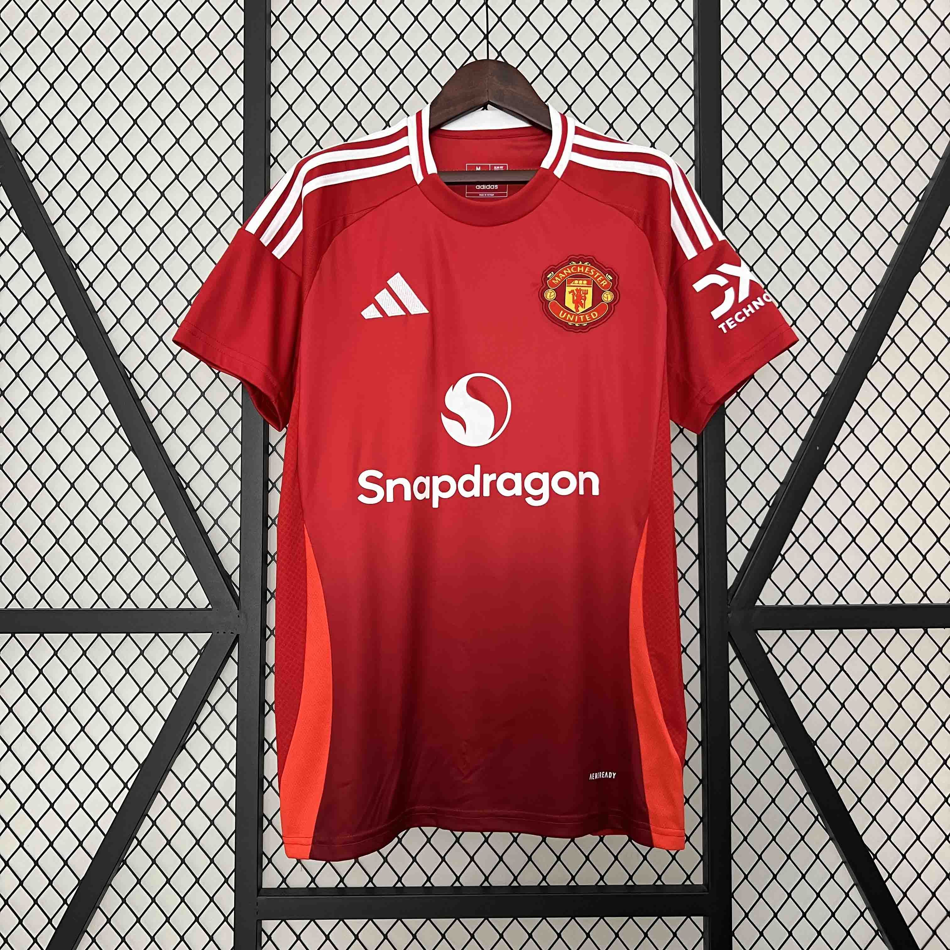 Manchester United Home Football Jersey Shirt 2024/25 - U-jersey