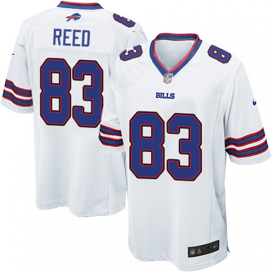 Men's Nike Buffalo Bills #83 Andre Reed Game White NFL Jersey - Ujersey