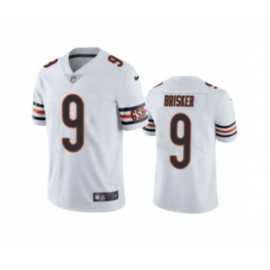 Men's Chicago Bears #9 Jaquan Brisker White Vapor untouchable Limited Stitched Jersey - Ujersey