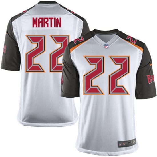 Men's Nike Tampa Bay Buccaneers #22 Doug Martin Game White NFL Jersey - Ujersey