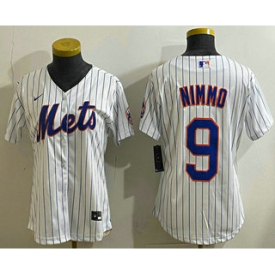 Women's Chicago Cubs #9 Miguel Amaya White Limited Jersey - Ujersey