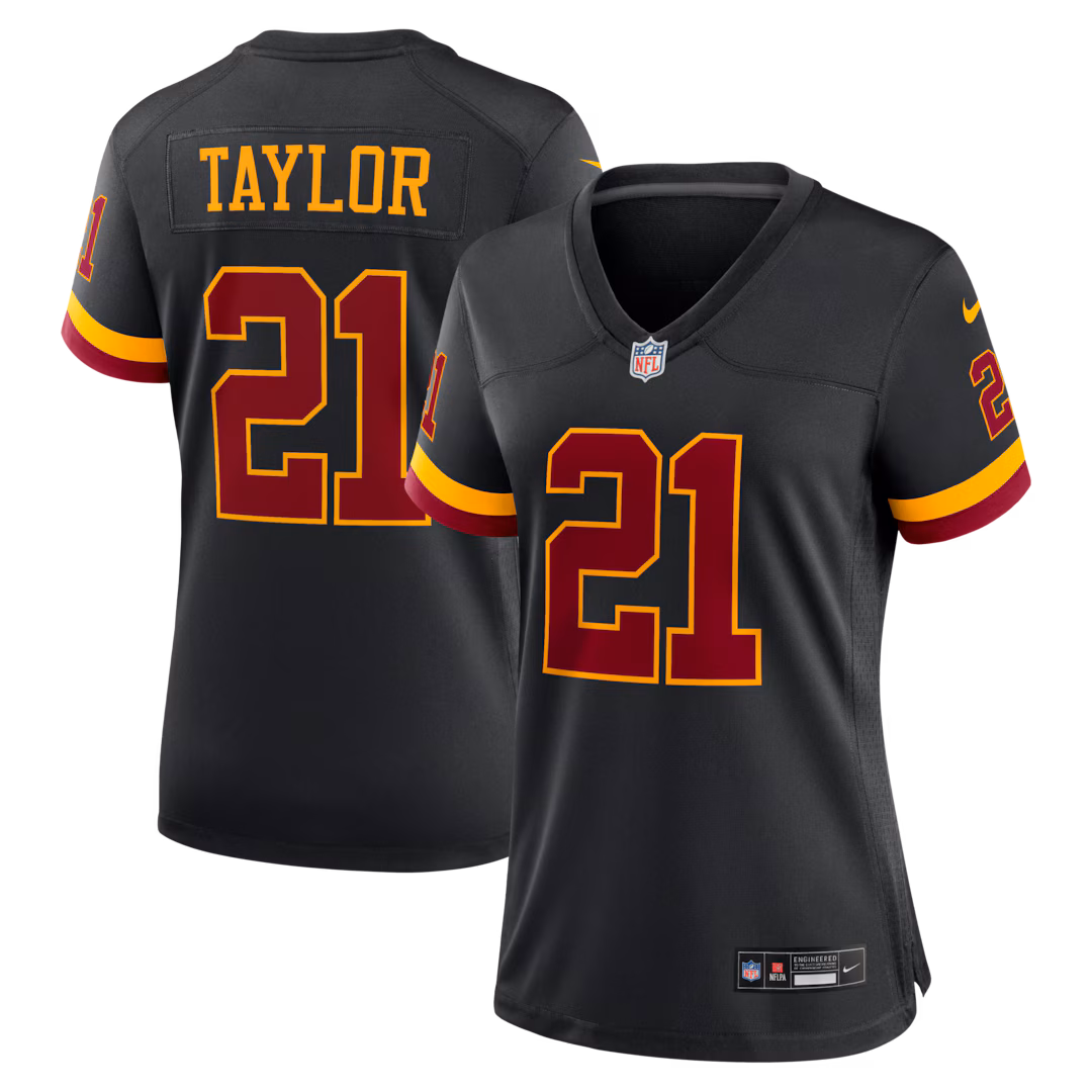 Women's Washington Commanders Sean Taylor Nike Black Hail Raiser Alternate Retired Game Jersey
