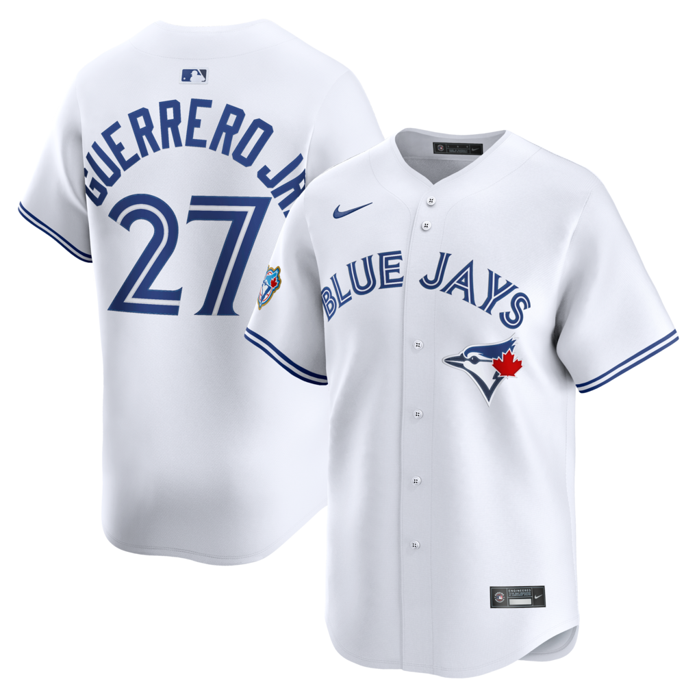 Men's Toronto Blue Jays Vladimir Guerrero Jr. Nike White Home Limited Jersey - ujerseystore