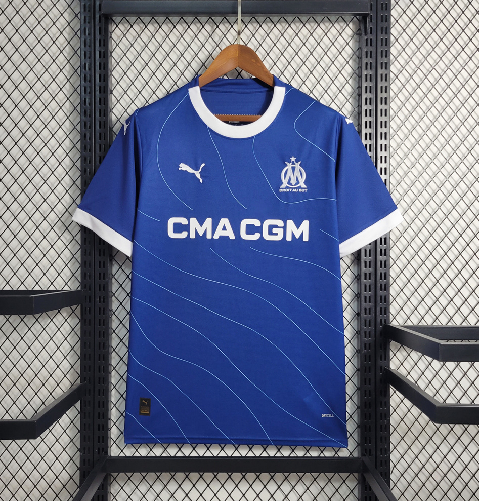 Marseille Soccer Jersey Away Custom Shirt 2023/24 - ujerseystore