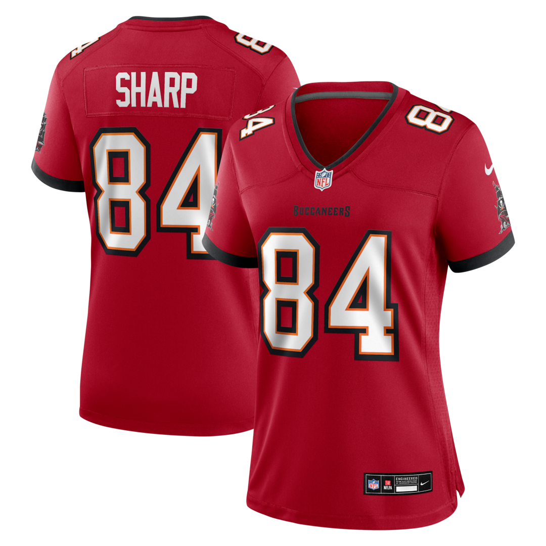 Women's Tampa Bay Buccaneers Bauer Sharp Nike Red Team Game Jersey - Ujersey