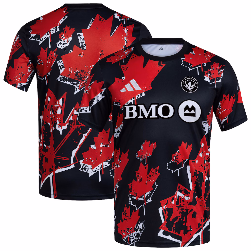 Men's CF Montreal adidas White 2026 Canadian Pre-Match Jersey - Ujersey NHL