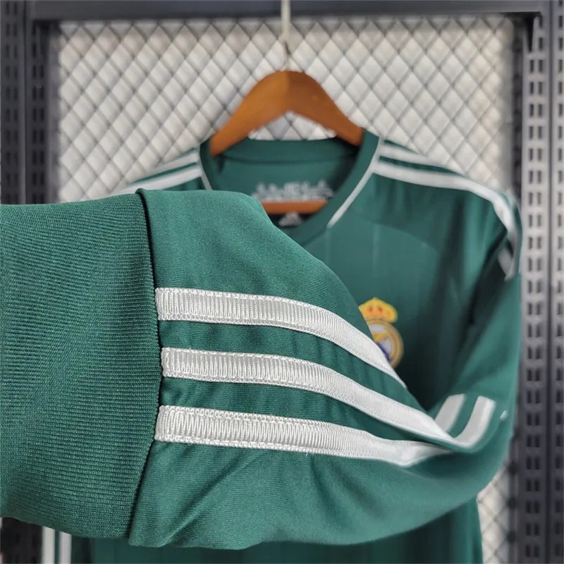 Real Madrid Retro Jersey Third Away Long Sleeve Custom Shirt 2012/13 - Ujersey NHL