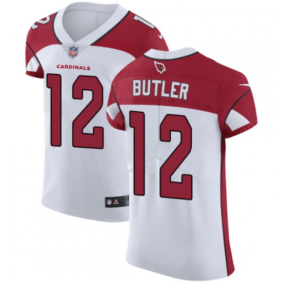Men's Nike Arizona Cardinals #12 Brice Butler White Vapor Untouchable Elite Player NFL Jersey - Ujersey