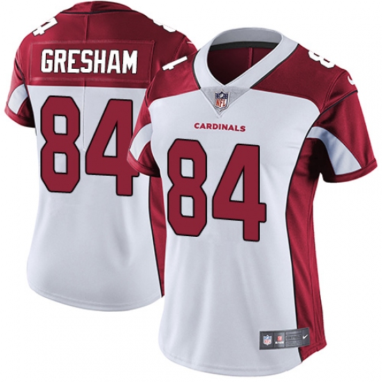 Women's Nike Arizona Cardinals #84 Jermaine Gresham White Vapor Untouchable Limited Player NFL Jersey - Ujersey