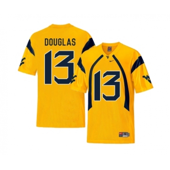 West Virginia Mountaineers 13 Rasul Douglas Gold College Football Jersey - Ujersey