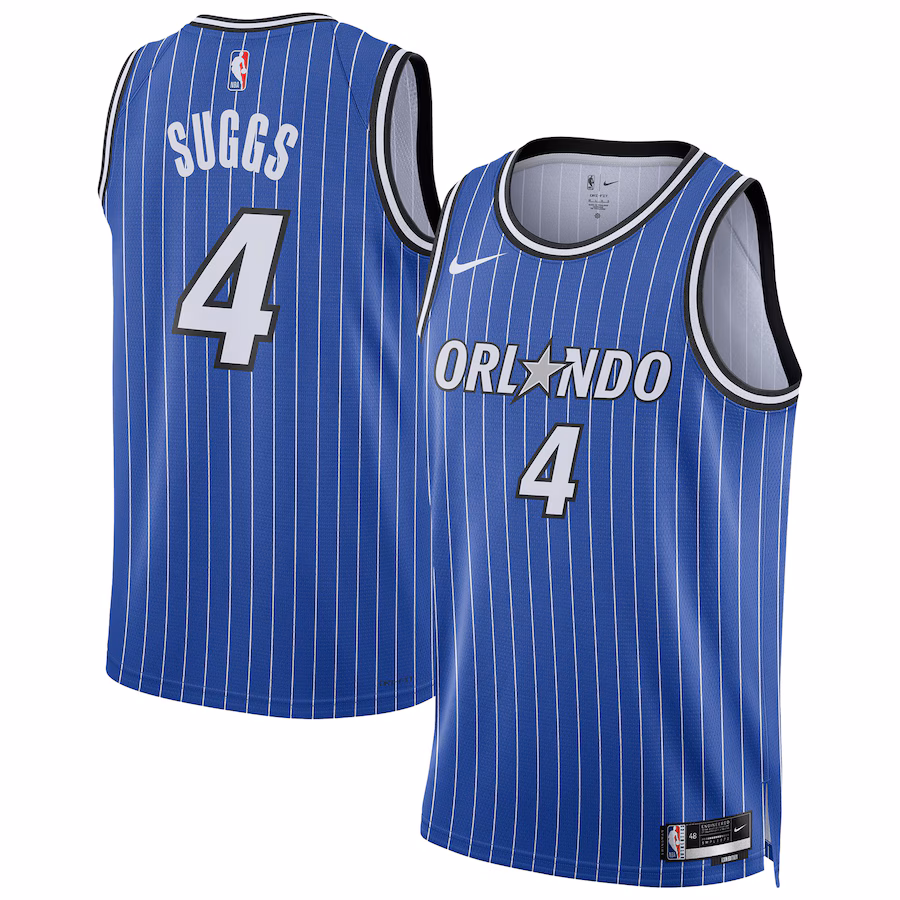 Unisex Orlando Magic Jalen Suggs Nike Blue Swingman Player Jersey - Icon Edition - Ujersey