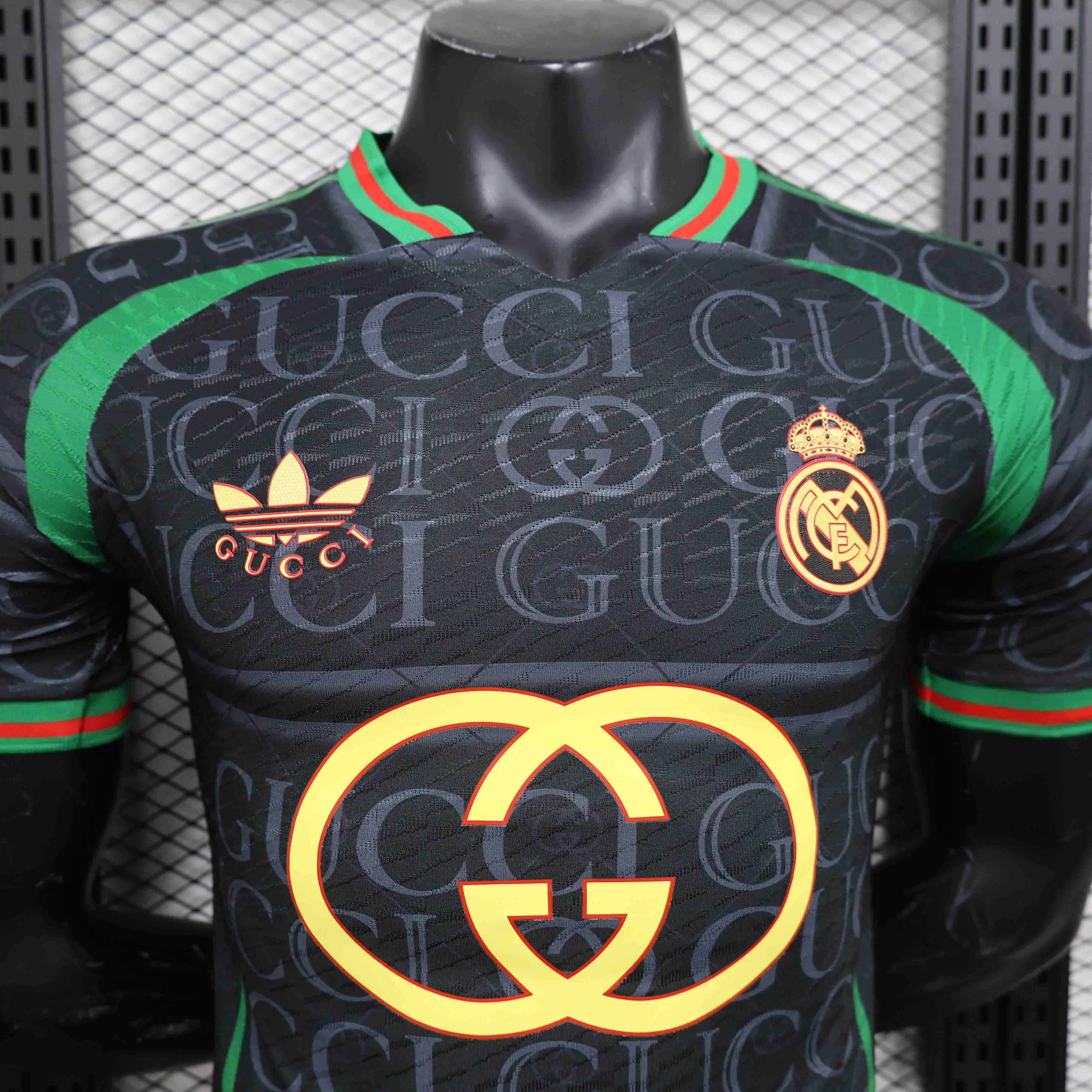 Real Madrid Soccer Jersey GUCCI Shirt 2024/25 - U-jersey